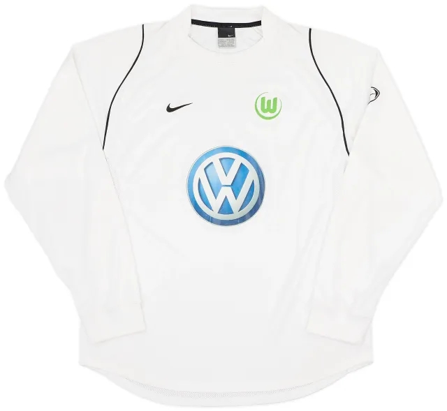 Nike 2005-07 Wolfsburg Away L/S Shirt - 8/10 - (L)