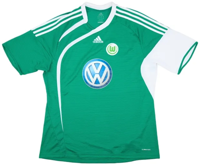 adidas 2009-10 Wolfsburg Away Shirt - 6/10 - (XL)