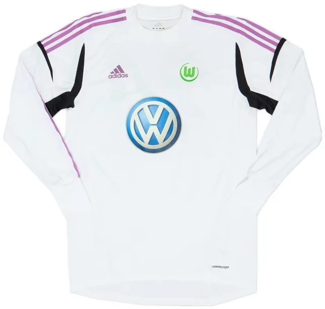 adidas 2012-13 Wolfsburg Player Issue GK L/S Shirt #24 - 5/10 - (L)