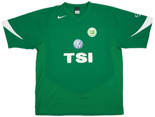 Nike 2005-06 Wolfsburg Home Shirt - 8/10 - (XL)