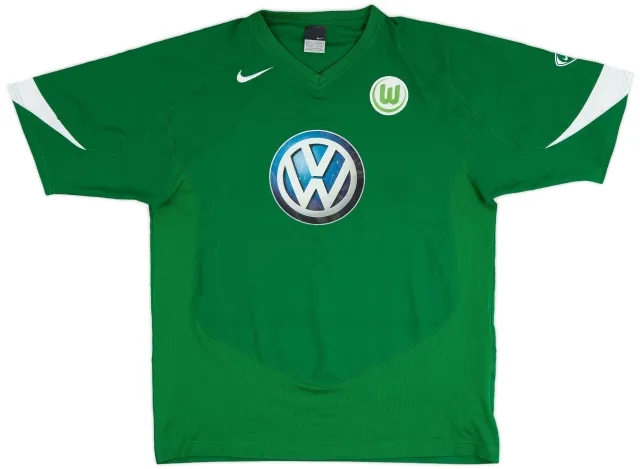 Nike 2005-06 Wolfsburg Home Shirt - 6/10 - (L)