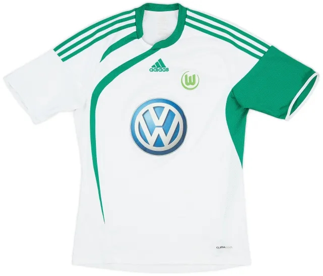 adidas 2009-10 Wolfsburg Home Shirt - 8/10 - (S)