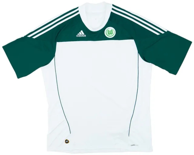 adidas 2010-11 Wolfsburg Home Shirt - 10/10 - (XXL)