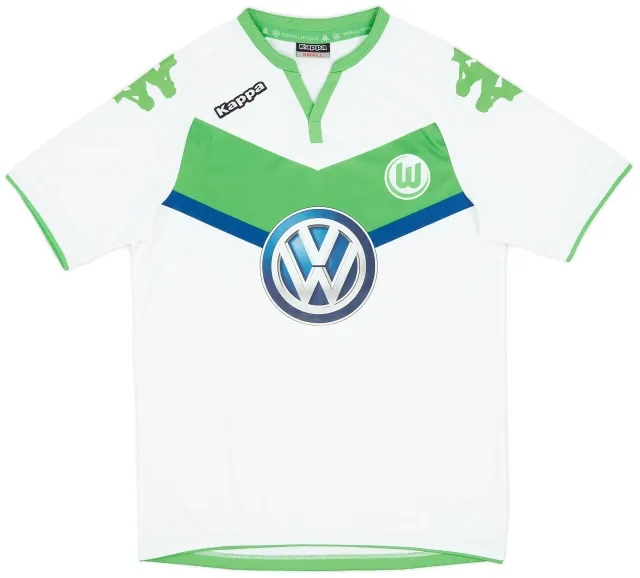 Kappa 2015-16 Wolfsburg Home Shirt - 8/10 - (S)