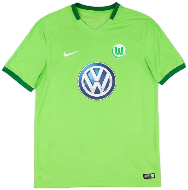 Nike 2016-17 Wolfsburg Home Shirt - 8/10 - (M)