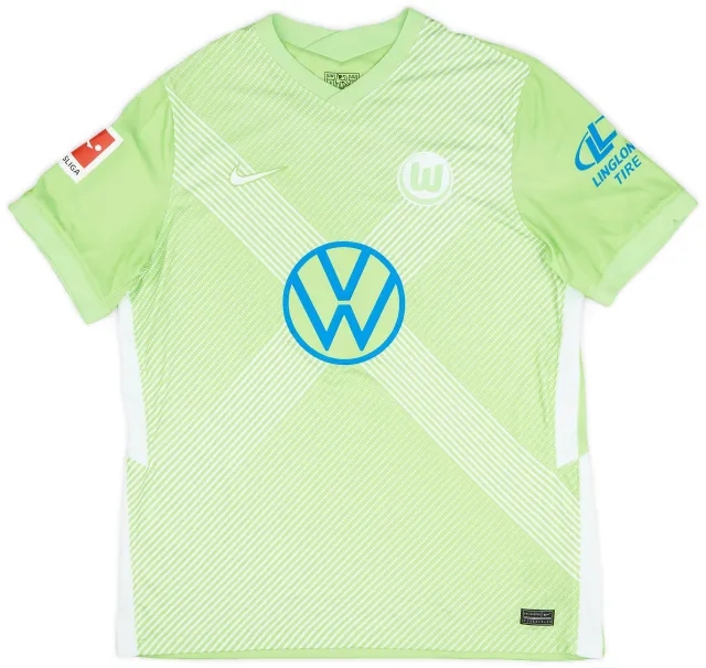 Nike 2020-21 Wolfsburg Home Shirt - 9/10 - (XL)