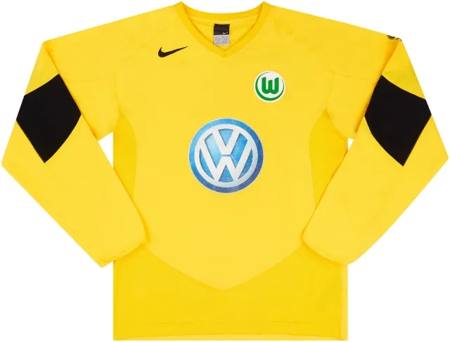 Nike 2004-05 Wolfsburg Third L/S Shirt - 6/10 - (S)