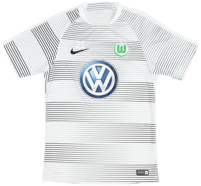 2016-17 Wolfsburg Player Issue Nike Training Shirt #21 - 8/10 - (S)