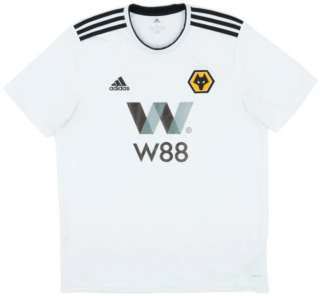 adidas 2018-19 Wolves Away Shirt - 6/10 - (L)