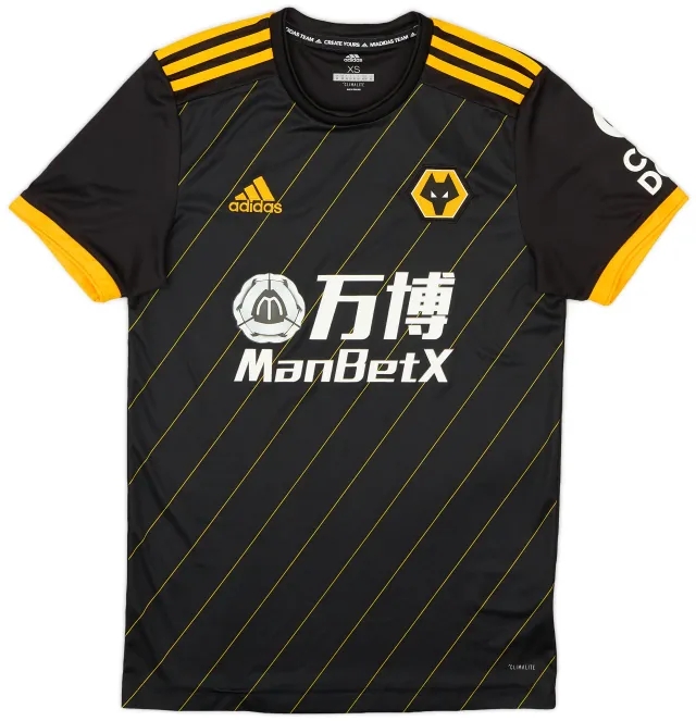 adidas 2019-20 Wolves Away Shirt - 9/10 - (XS)