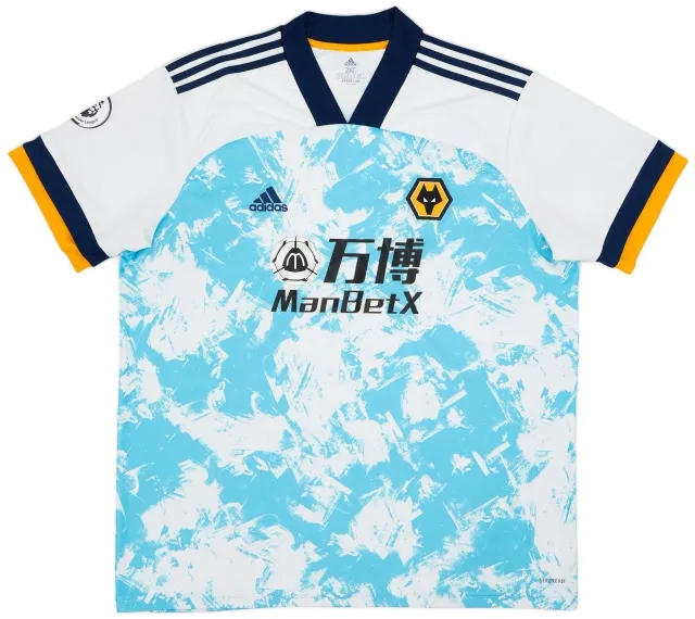 adidas 2020-21 Wolves Away Shirt - 8/10 - (XXL)