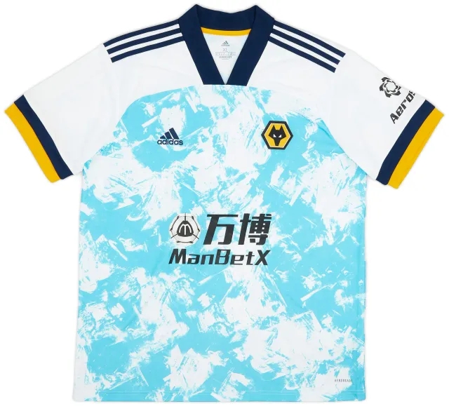 adidas 2020-21 Wolves Away Shirt - 7/10 - (XL)