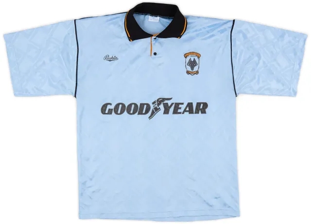 Bukta 1991-92 Wolves Away Shirt - 7/10 - (L)