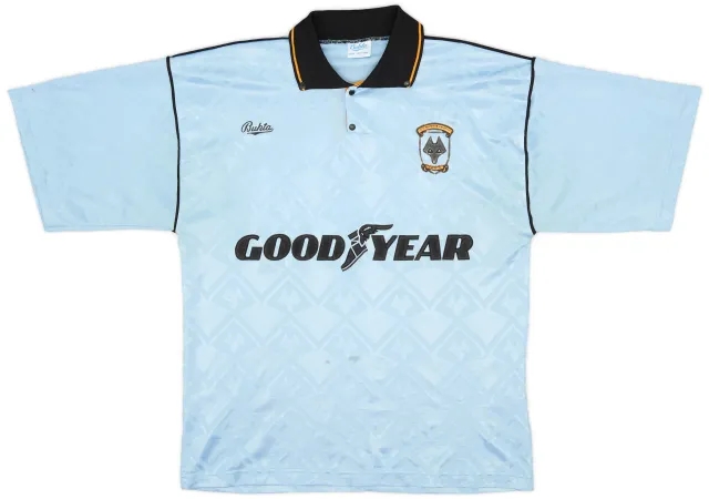 Bukta 1991-92 Wolves Away Shirt - 7/10 - (L)