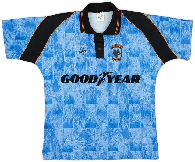 1992-94 Wolves Away Shirt - 8/10 - (M)
