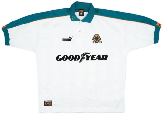Puma 1997-99 Wolves Away Shirt - 8/10 - (XL)