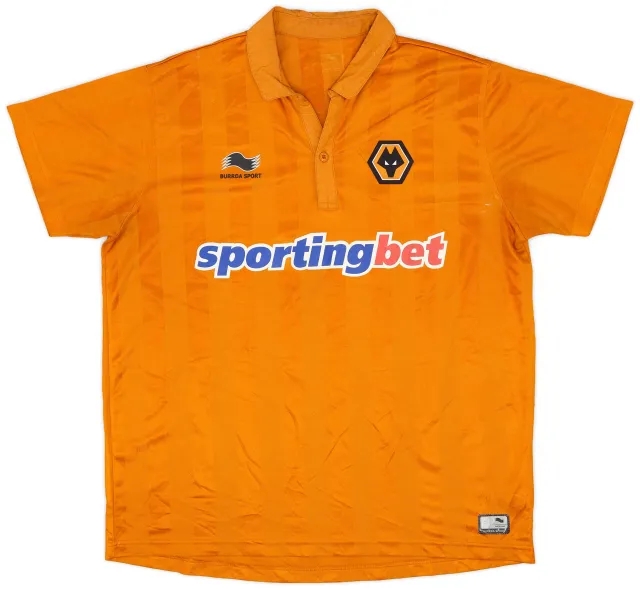 Burrda 2012-13 Wolves Home Shirt - 6/10 - (L)