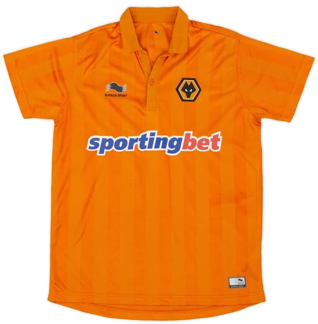 Burrda 2012-13 Wolves Home Shirt - 6/10 - (Women's M)