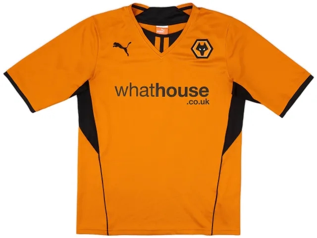 Puma 2013-14 Wolves Home Shirt - 8/10 - (M)
