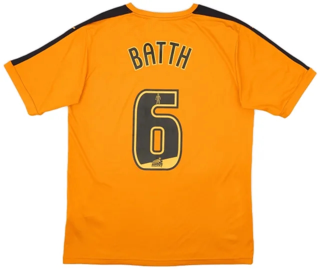 Puma 2015-16 Wolves Home Shirt Batth #6 - 8/10 - (M)