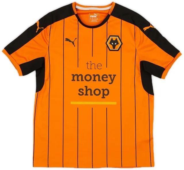 Puma 2016-17 Wolves Home Shirt - 7/10 - (XL.Boys)