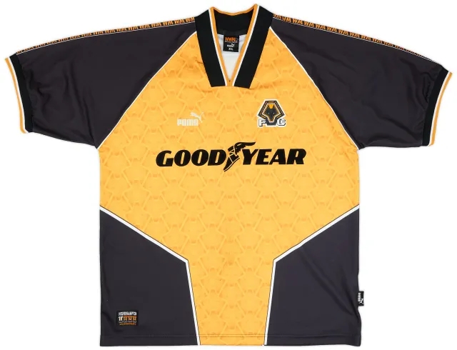 Puma 1996-98 Wolves Home Shirt - 8/10 - (XL)