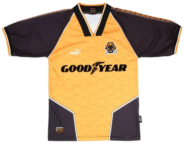Puma 1996-98 Wolves Home Shirt - 8/10 - (S)