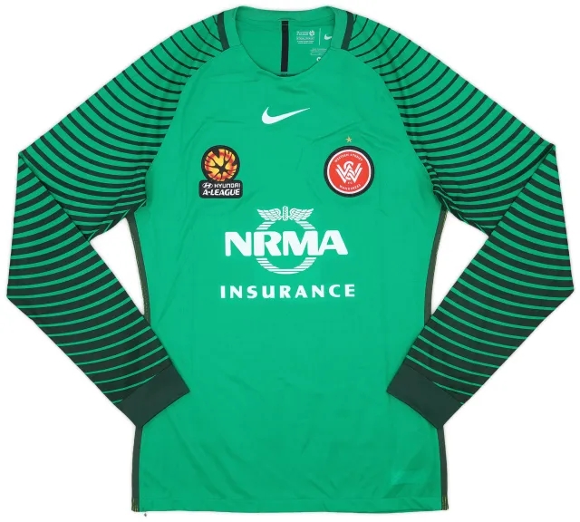 Nike 2016-17 Western Sydney Wanderers GK Shirt - 8/10 - (M)