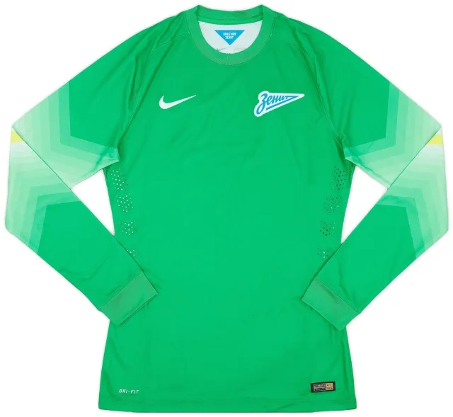 Nike 2014-16 Zenit St. Petersburg Authentic GK Shirt - 9/10 - (M)