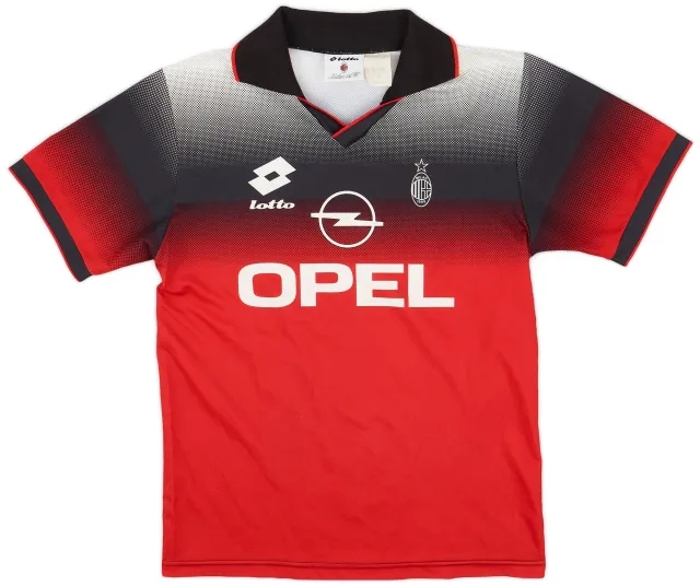 1995-96 AC Milan Lotto Training Shirt - 5/10 - (M)