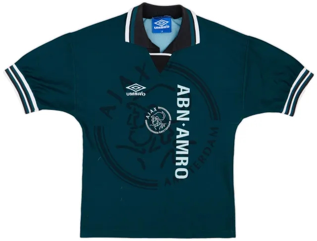 Umbro 1995-96 Ajax Away Shirt - 9/10 - (L.Boys)