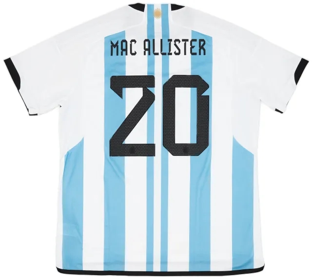 adidas Argentina Mens SS Home Shirt 2022