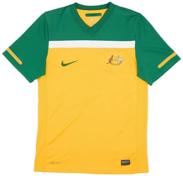 Nike 2010-11 Australia Home Shirt - 7/10 - (S)