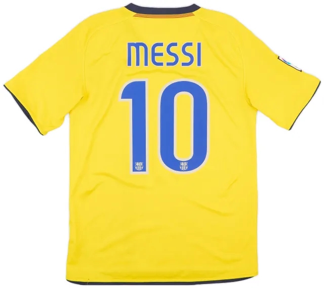 Nike 2008-10 Barcelona Away Shirt Messi #10 - 7/10 - (S)