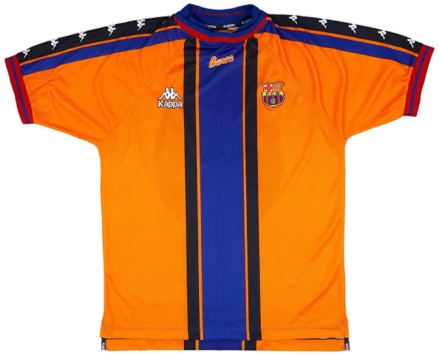 Kappa 1997-98 Barcelona Away Shirt - 8/10 - (XL)