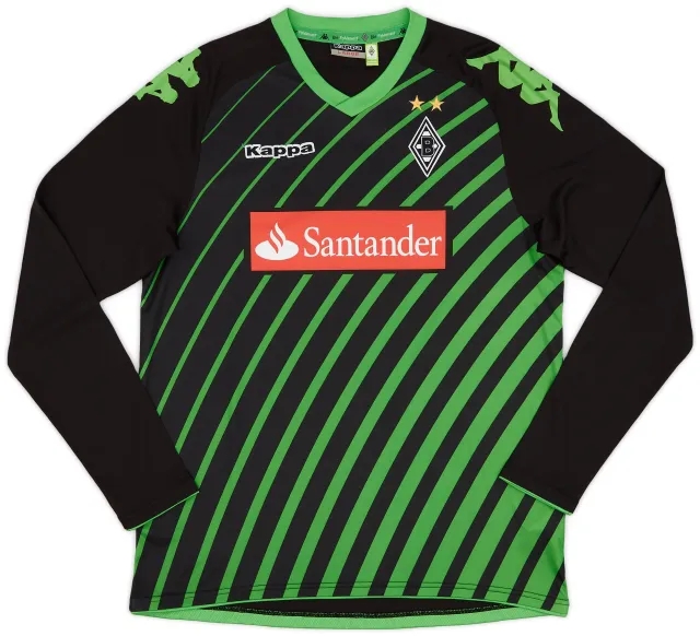 Kappa 2013-14 Borussia Monchengladbach Third L/S Shirt - 9/10 - (L)