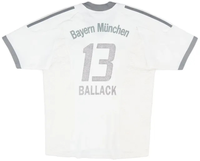 adidas 2002-03 Bayern Munich Away Shirt Ballack #13 - 6/10 - (XL.Boys)
