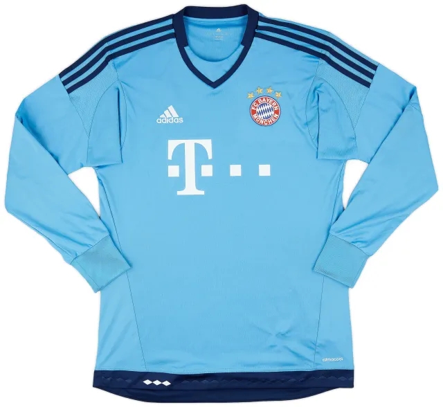 adidas 2015-16 Bayern Munich GK Away Shirt - 9/10 - (M)