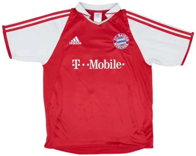 adidas 2003-04 Bayern Munich Home Shirt Makaay #10 - 4/10 - (XL.Boys)