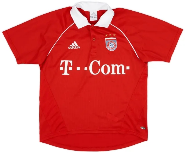 adidas 2006-07 Bayern Munich Home Shirt - 9/10 - (L.Boys)