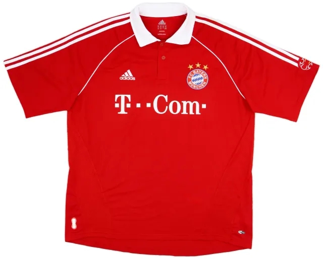 adidas 2006-07 Bayern Munich Home Shirt - 9/10 - (XXL)