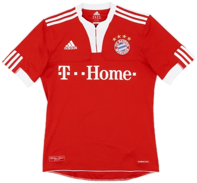 adidas 2009-10 Bayern Munich Home Shirt - 8/10 - (S)