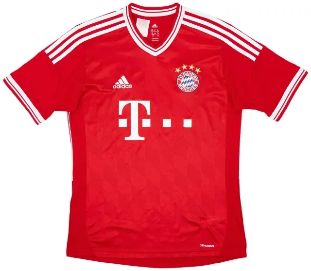 adidas 2013-14 Bayern Munich Home Shirt - 8/10 - (XL.Boys)