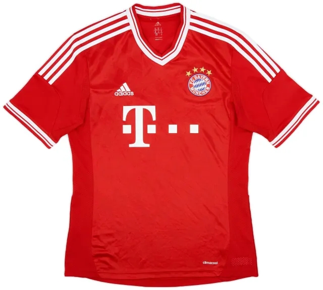 adidas 2013-14 Bayern Munich Home Shirt - 6/10 - (M)