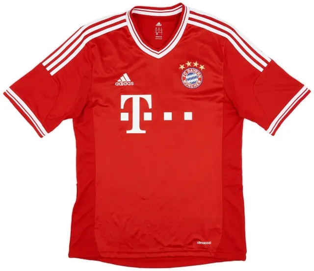 adidas 2013-14 Bayern Munich Home Shirt - 8/10 - (M)