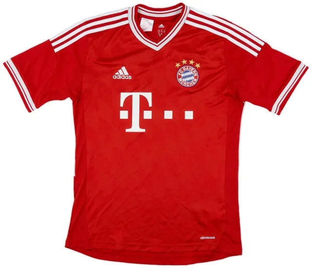 adidas 2013-14 Bayern Munich Home Shirt - 7/10 - (XL.Boys)