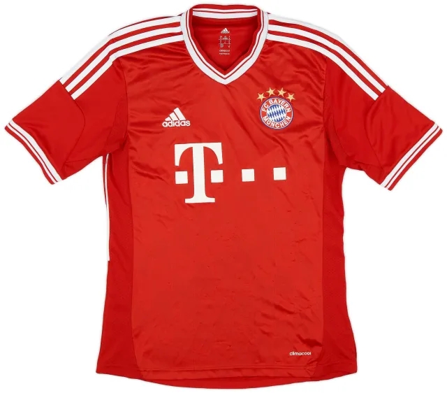adidas 2013-14 Bayern Munich Home Shirt - 7/10 - (S)