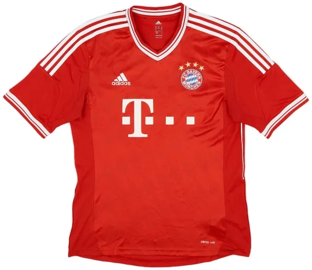 adidas 2013-14 Bayern Munich Home Shirt - 6/10 - (M)