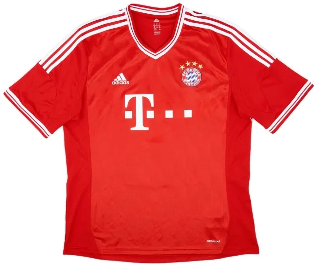 adidas 2013-14 Bayern Munich Home Shirt - 5/10 - (XL)