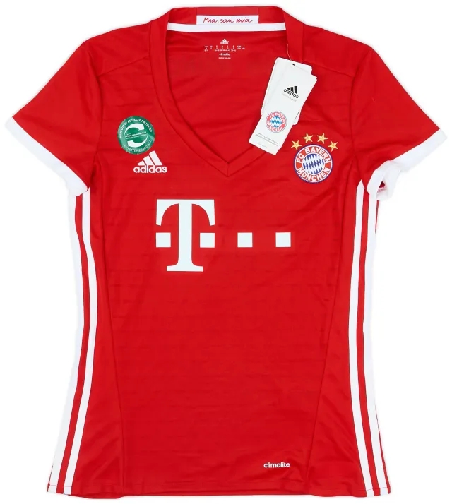 adidas 2016-17 Bayern Munich Home Shirt (Women's S)